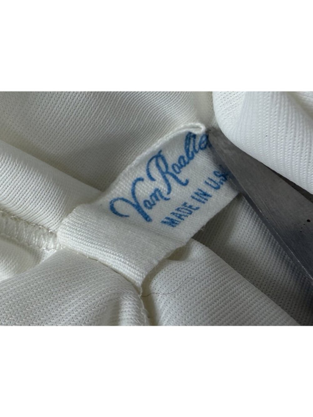 Vtg VAN RAALTE Small Off White Slip Dress Lace Cami Top Silky Nightgown Satin - Picture 8 of 9